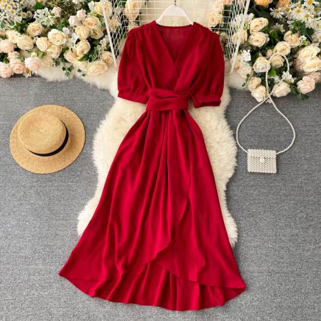 sd-17710 dress-red